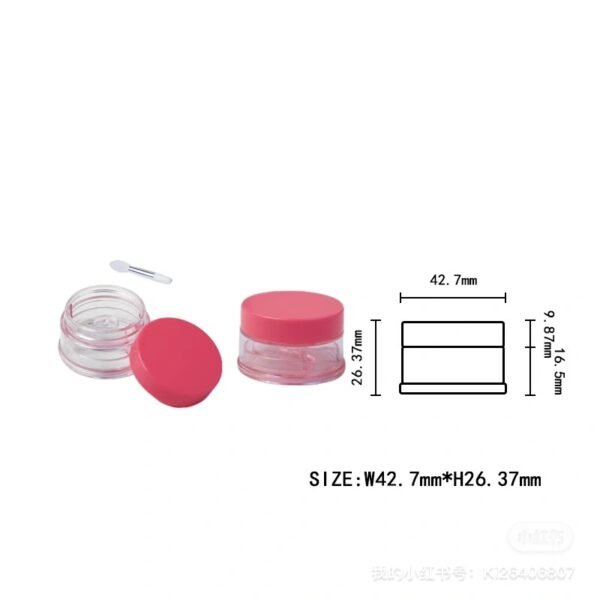 Cake-shaped lip gloss lip mud lip glaze box 9114 - Image 5