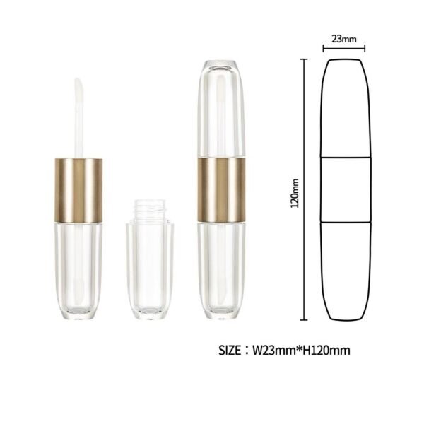 Luxury Mascara and Lip Glaze Tube 66035 - Image 5