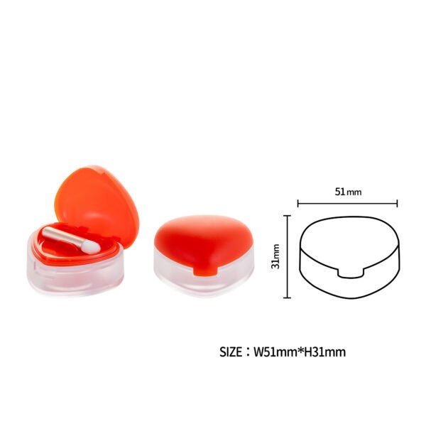 Heart shape lip glaze lip gloss lip mud bottle9111 - Image 5
